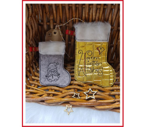 Stickserie ITH - Nikolausstiefelchen